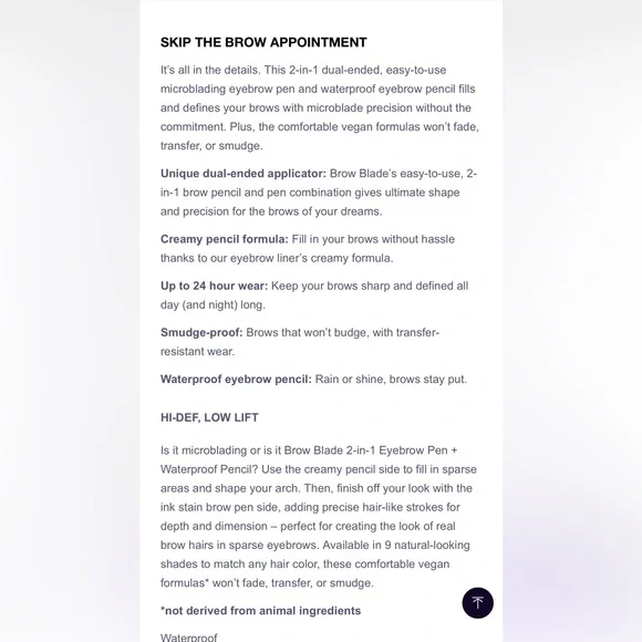 Urban Decay Brow Blade 2 in 1 - Picture 4 of 8